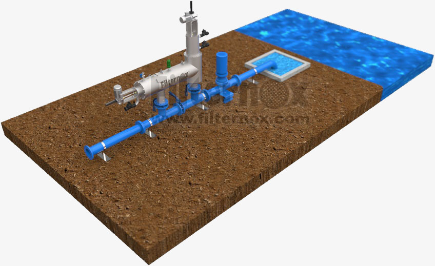 Surface water filtration system